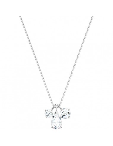 Swarovski Attract pendant, White, Rhodium plated 5571077 50% de réduction en Octobre 2024