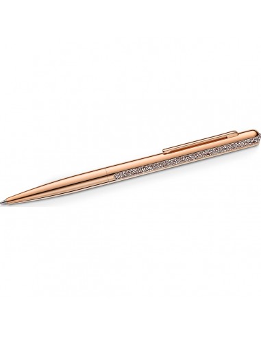 Swarovski Crystal Shimmer ballpoint pen, Rose gold tone, Rose gold-tone plated 5595673 Véritable concentré