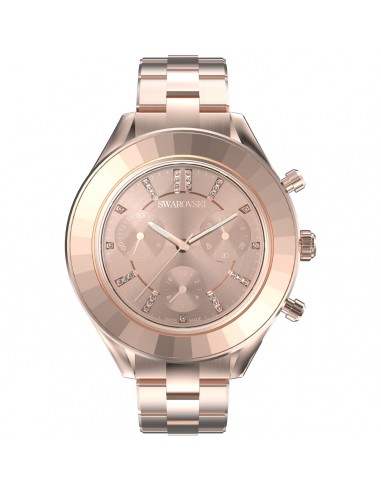 Swarovski Octea Lux Sport watch, Metal bracelet, Rose gold tone, Rose-gold tone PVD 5610469 paiement sécurisé