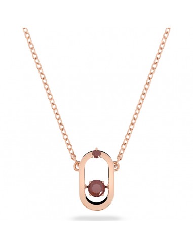 Swarovski North pendant, Red, Rose gold-tone plated 5620550 votre