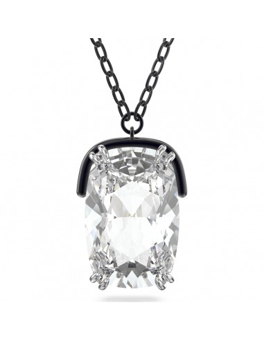 Swarovski Harmonia pendant, Oversized crystal, White, Mixed metal finish 5600042 Les êtres humains sont 