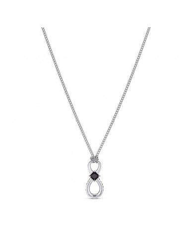 Swarovski Infinity Pendant, Black, Stainless steel 5528109 Vous souhaitez 