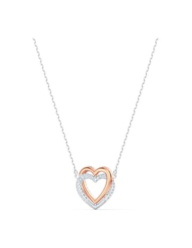 Swarovski Infinity necklace Heart, White, Mixed metal finish 5518868 Amélioration de cerveau avec