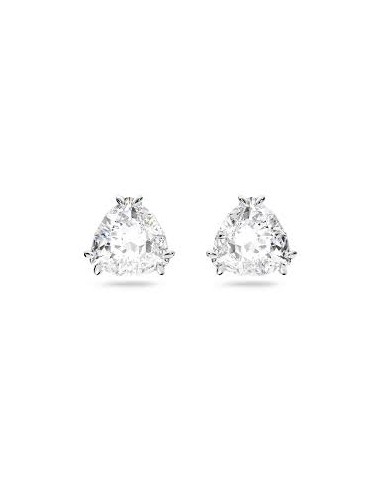 Millenia stud earrings Trilliant cut, White, Rhodium plated 5619498 Vous souhaitez 