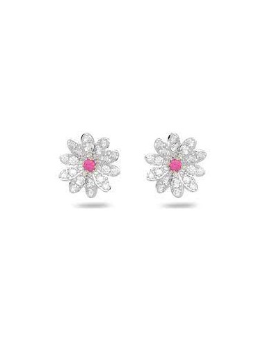 Eternal Flower stud earrings Flower, Pink, Mixed metal finish 5642873 acheter en ligne