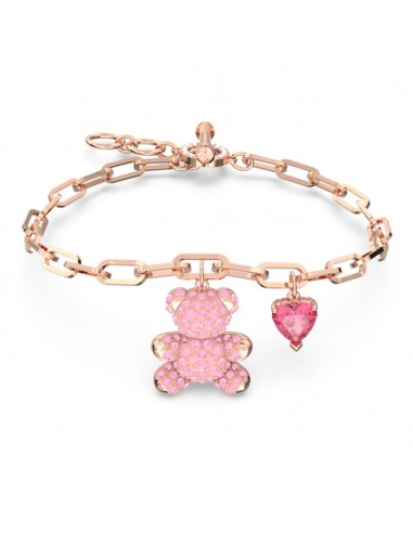 Swarovski Teddy bracelet Bear, Pink, Rose gold-tone plated 5642978 Comparez et commandez 