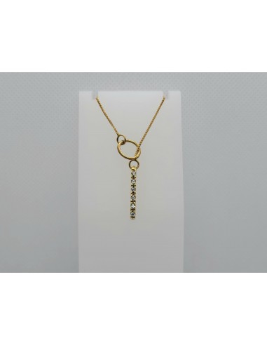 14k Box chain necklace 9806 Paris Déstockage Promo