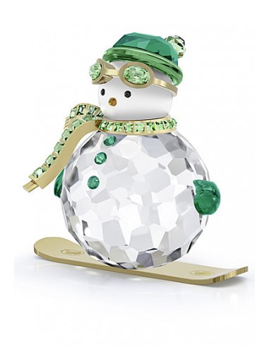 Swarovski Holiday Cheers Dulcis Snowman Green  5687168 outlet