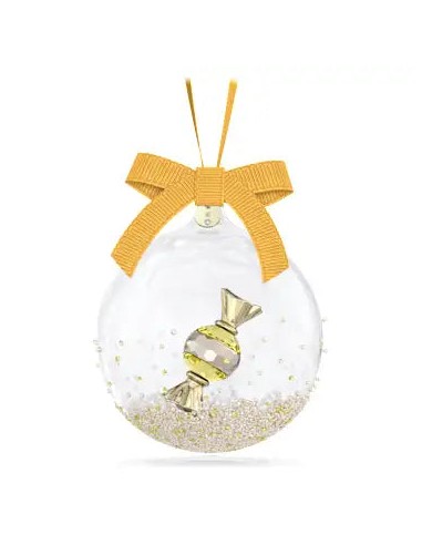 Swarovski Holiday Cheers Dulcis Ball Ornament Yellow 5688315 Le MVP de beaucoup