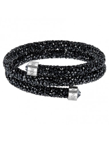 Swarovski Crystaldust Double Bangle Black 5250023 Les magasins à Paris et en Île-de-France