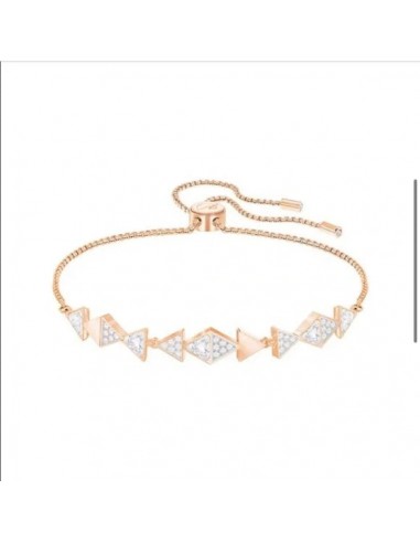 Swarovski Heroism rose gold plated bracelet 5350345 l'évolution des habitudes 