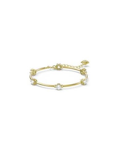 Swarovski Constella Bracelet White, Matte Gold-Tone Plated 5600487 offre 