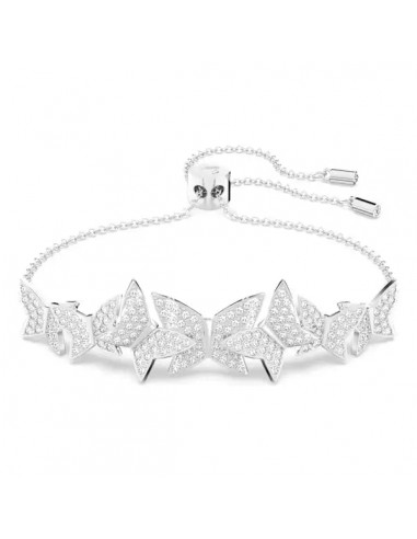 Swarovski Lilia bracelet Butterfly, White, Rhodium plated 5636429 en stock