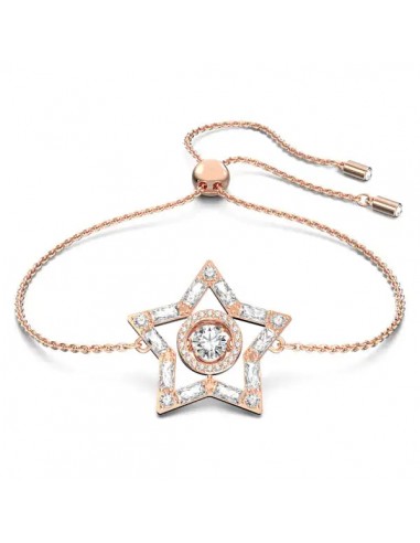 Swarovski Stella bracelet Mixed cuts, Star, White, Rose gold-tone plated 5617882 Les magasins à Paris