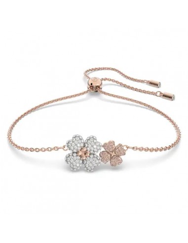 Swarovski Latisha bracelet Flower, Multicoloured, Rose gold-tone plated 5636591 prix pour 