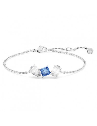 Swarovski Mesmera bracelet Mixed cuts, Blue, Rhodium plated 5668359 Comment ça marche