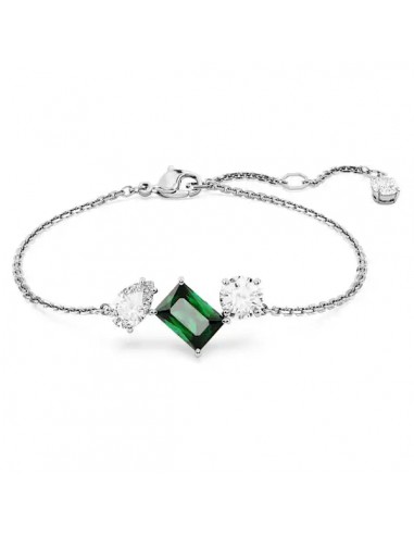 Swarovski Mesmera bracelet Mixed cuts, Green, Rhodium plated 5668360 meilleur choix