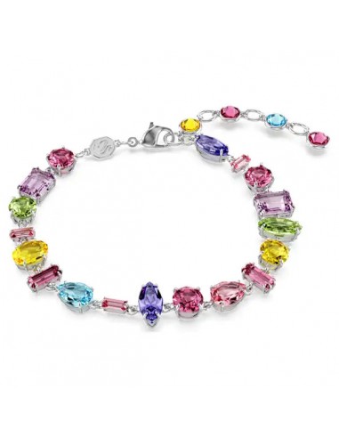 Swarovski Gema bracelet Mixed cuts, Multicoloured, Rhodium plated 5656427 de l' environnement