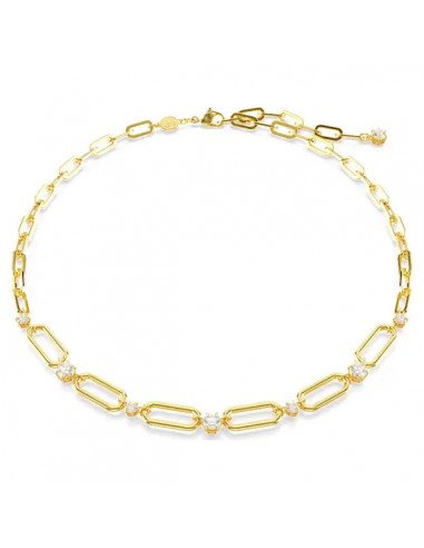 Swarovski Constella necklace White, Gold-tone plated 5683354 s'inspire de l'anatomie humaine