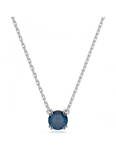 Swarovski Constella Pendant, Round Cut, Blue, Rhodium Plated 5639754 outlet