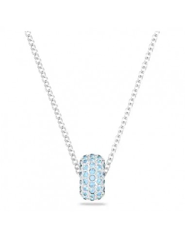 Swarovski Dextera pendant Blue, Rhodium plated 5642886 le concept de la Pate a emporter 