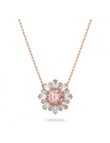 Swarovski Idyllia pendant Mixed cuts, Sun, Pink, Rose gold-tone plated 5642961 50-70% off 