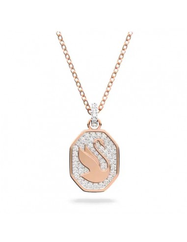 Swarovski Swan pendant Swan, White, Rose gold-tone plated 5621106 2023