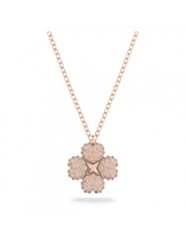 Swarovski Latisha pendant Flower, Pink, Rose gold-tone plated 5636489 vous aussi creer 