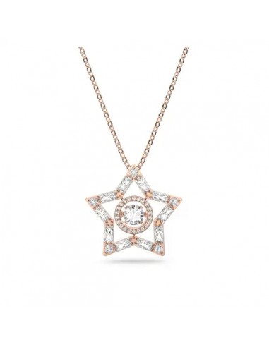 Swarovski Stella pendant Mixed cuts, Star, White, Rose gold-tone plated 5617766 store