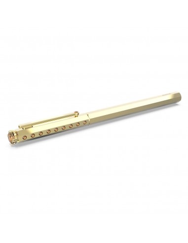 Swarovski Ballpoint Pen, Classic, Yellow, Gold-Tone Plated 5634417 paiement sécurisé