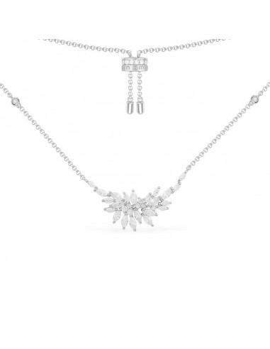 APM Adjustable Festival Necklace Silver AC5711OX En savoir plus