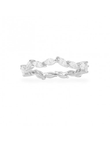 APM Eternelle Festival Dainty Ring - White Silver A20557OX Amélioration de cerveau avec