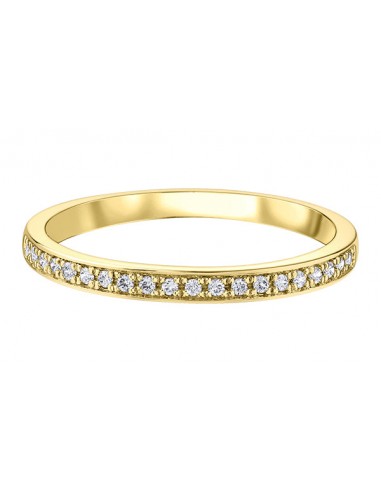 Diamond Band 10 Karat Gold (0.10TDW) le des métaux précieux