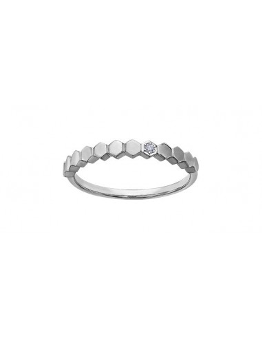 Ladies 10KTW ChiChi Stackable Ring 10.015CT 2 - 3 jours ouvrés.