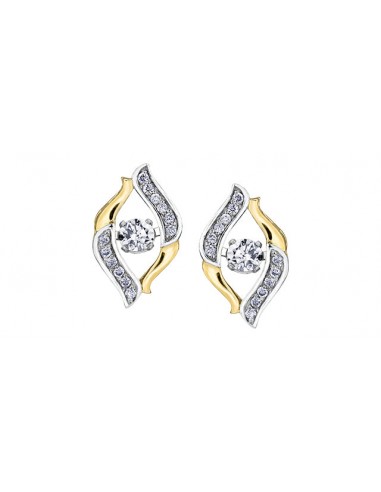 Pulse 10KTYW Dancing Diamond Earrings (0.25TDW) store