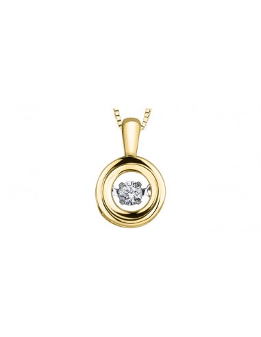 Pulse 10KTY Diamond Pendant 10.05CT w Chain rembourrage situé sous