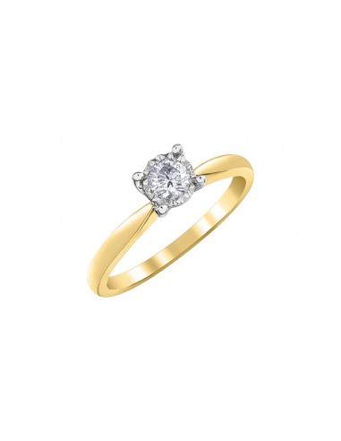 10KTY Solitaire Illusion Set Engagement Ring 10.25CT Toutes les collections ici