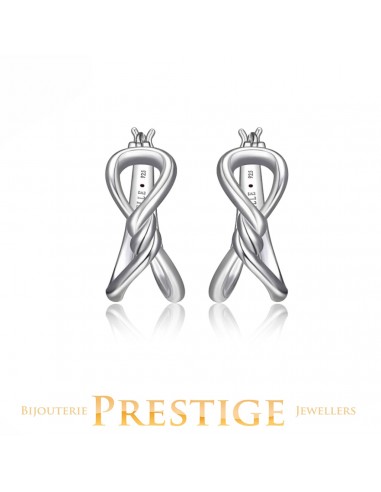 ELLE 925 Twist Hoop Earrings 21mm commande en ligne