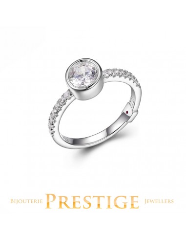 ELLE 925 Sphere CZ Ring solde