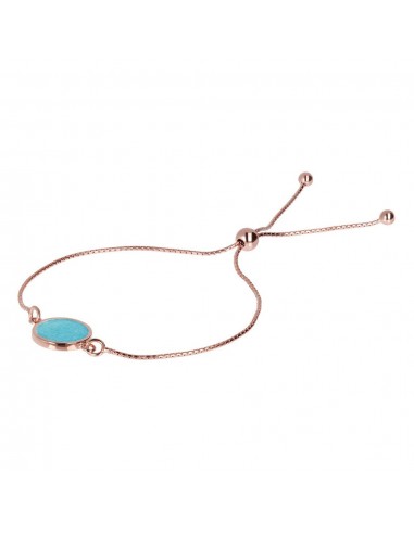 Bronzallure Alba Disc Amazonite Bolo Bracelet pas cher chine