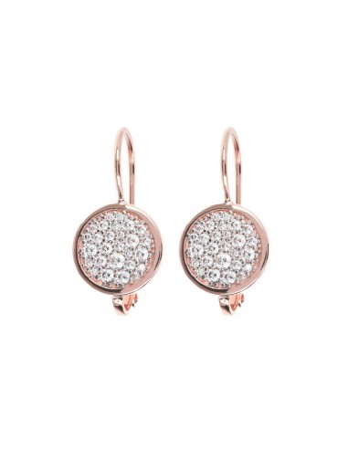 Bronzallure Shiny Round Gemstone Earrings de France