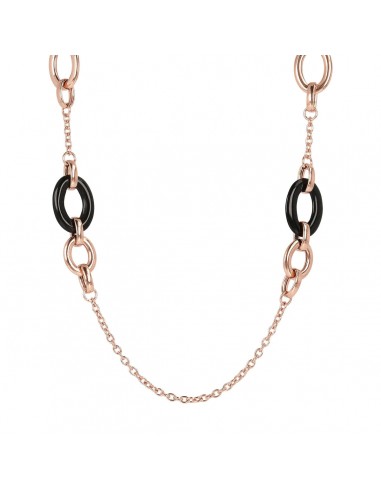 Bronzallure Long Link Necklace pas cher chine