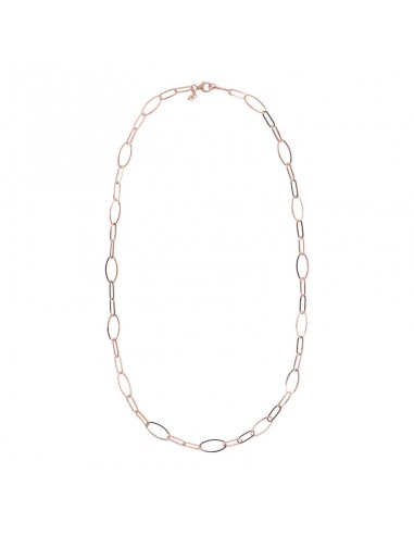 Bronzallure Shiny Oval Link Necklace du meilleur 