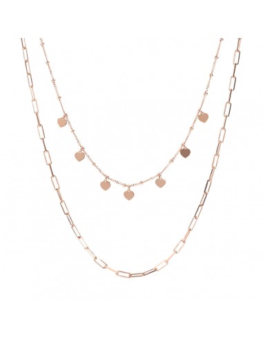 Bronzallure 2 Strand Graduate Necklace sur le site 