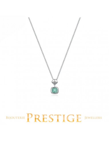 ELLE "MIRAGE" RHODIUM PLATEED NECKLACE est présent 