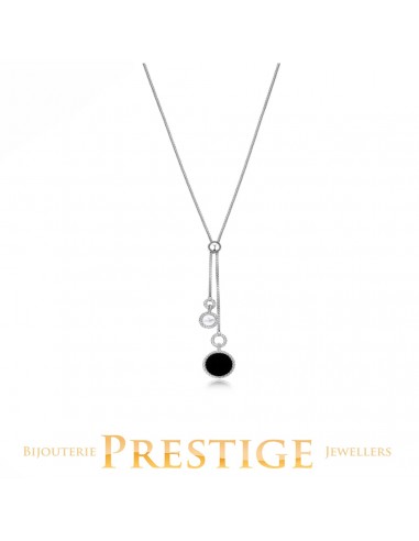 ELLE "NAUTICAL" RHODIUM PLATED NECKLACE en linge