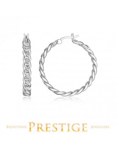 ELLE "NAUTICAL" RHODIUM PLATED EARRING Comparez et commandez 