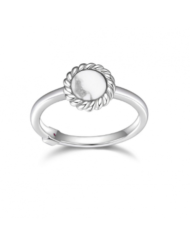 ELLE "NAUTICAL" RHODIUM PLATED RING de votre