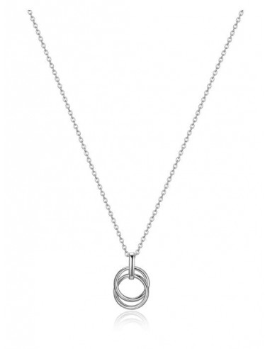 ELLE "LYRA" RHOD PLTD  NECKLACE 16"+3" EXTENSION outlet