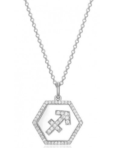 REIGN 925 Sagitarius Zodiac CZ Necklace sélection de produits